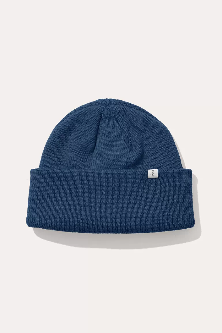Women Olive Clothing Aw20 Simple Beanie, Royal Blue