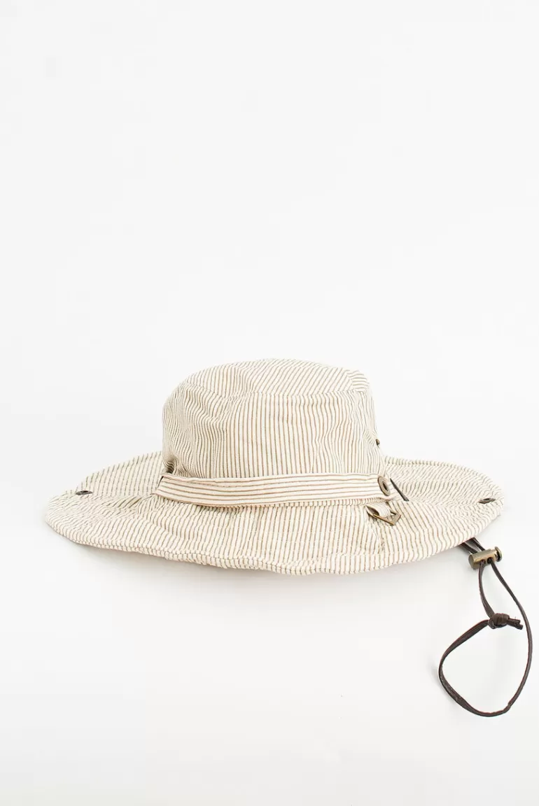 Women Olive Clothing Camper Hat, Beige