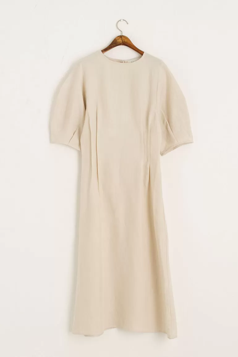 Women Olive Clothing Eliza Bell Sleeve Dress, Ivory