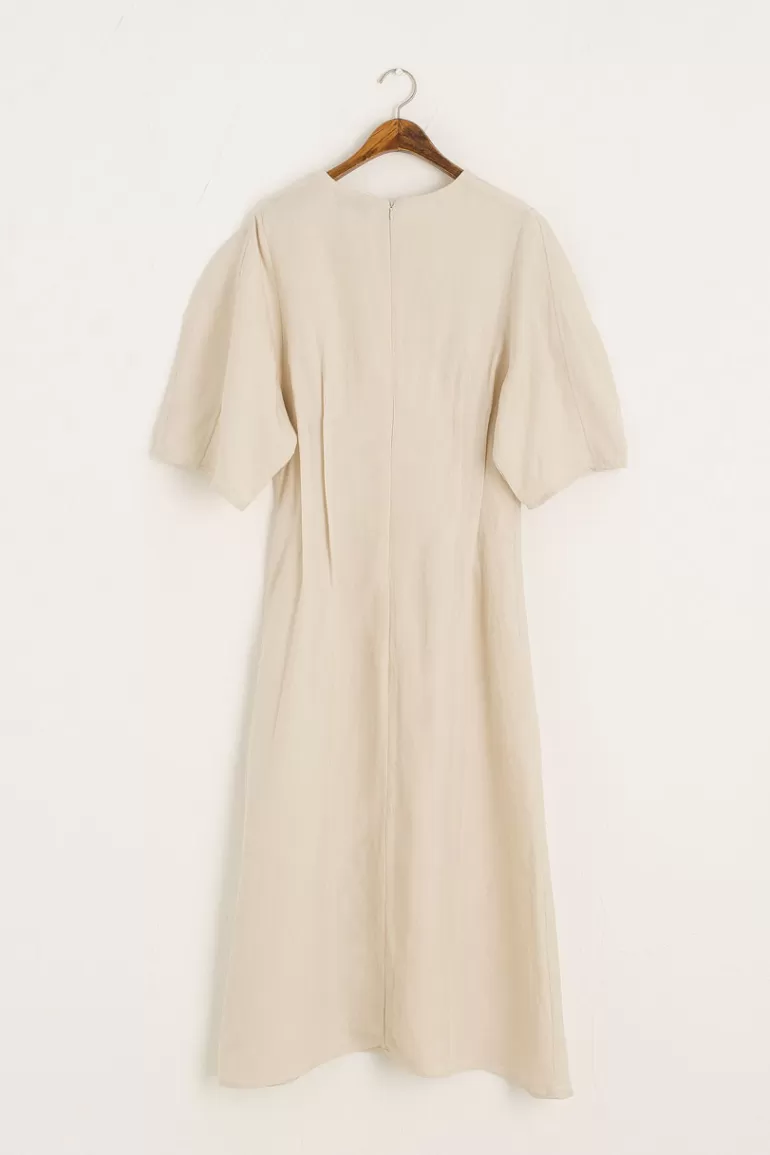 Women Olive Clothing Eliza Bell Sleeve Dress, Ivory
