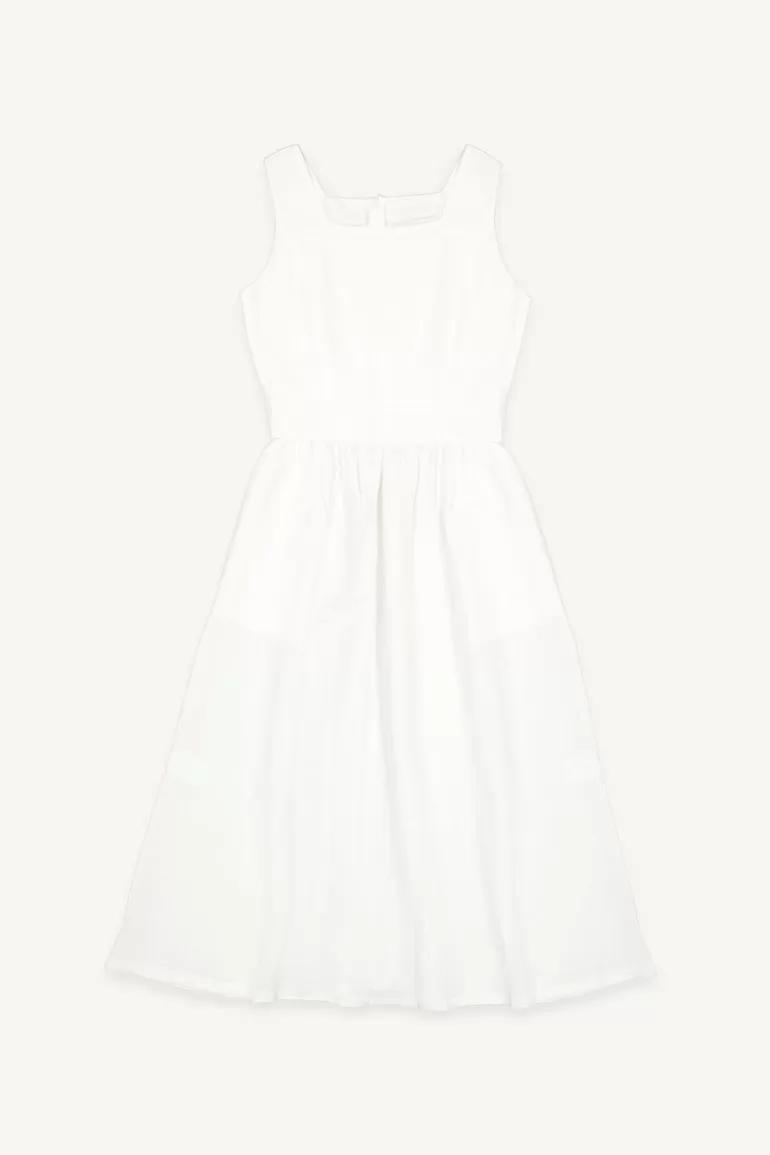 Women Olive Clothing Eunha Long Dress, White