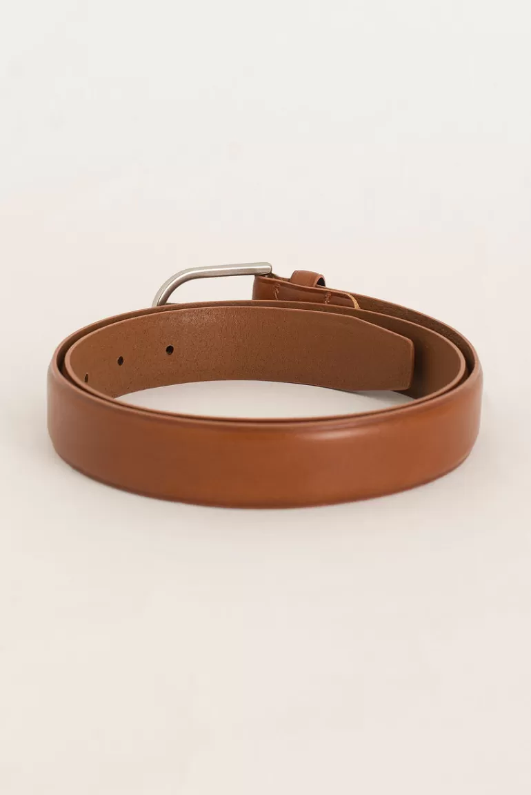 Women Olive Clothing Hana Horseshoe Belt, Camel