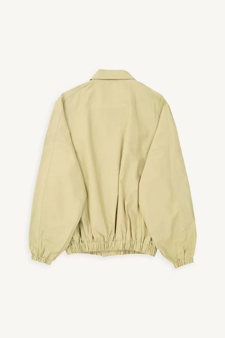 Women Olive Clothing Hatzu Structured Jacket, Beige