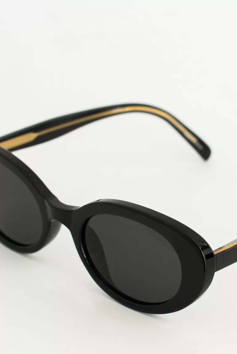 Women Olive Clothing Helena Sunglasses, Black
