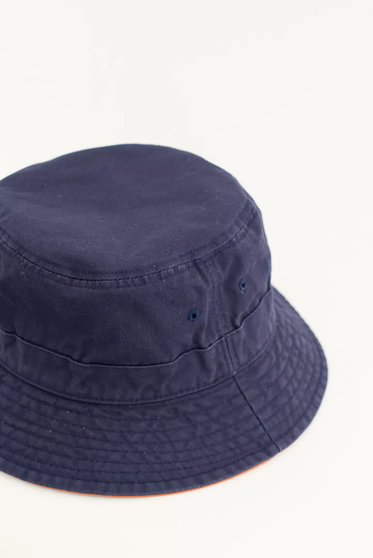 Women Olive Clothing Indya Bucket Hat, Navy
