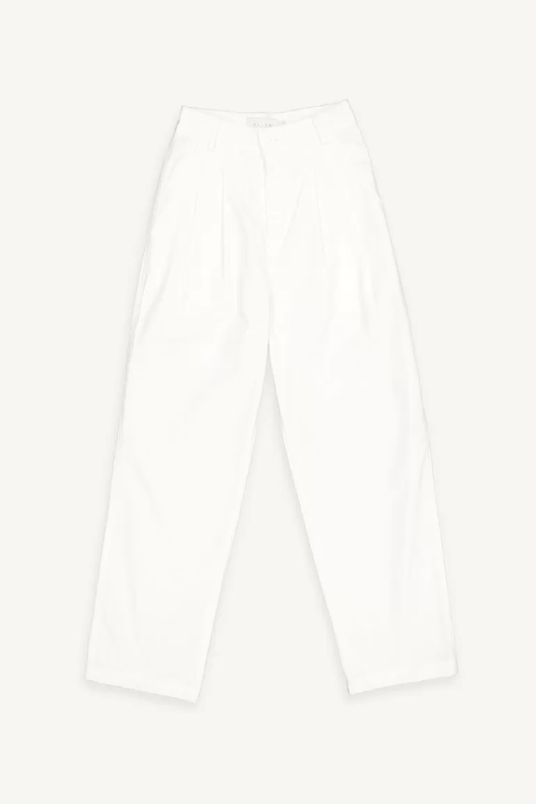 Women Olive Clothing Kako Cotton Chino, Ivory