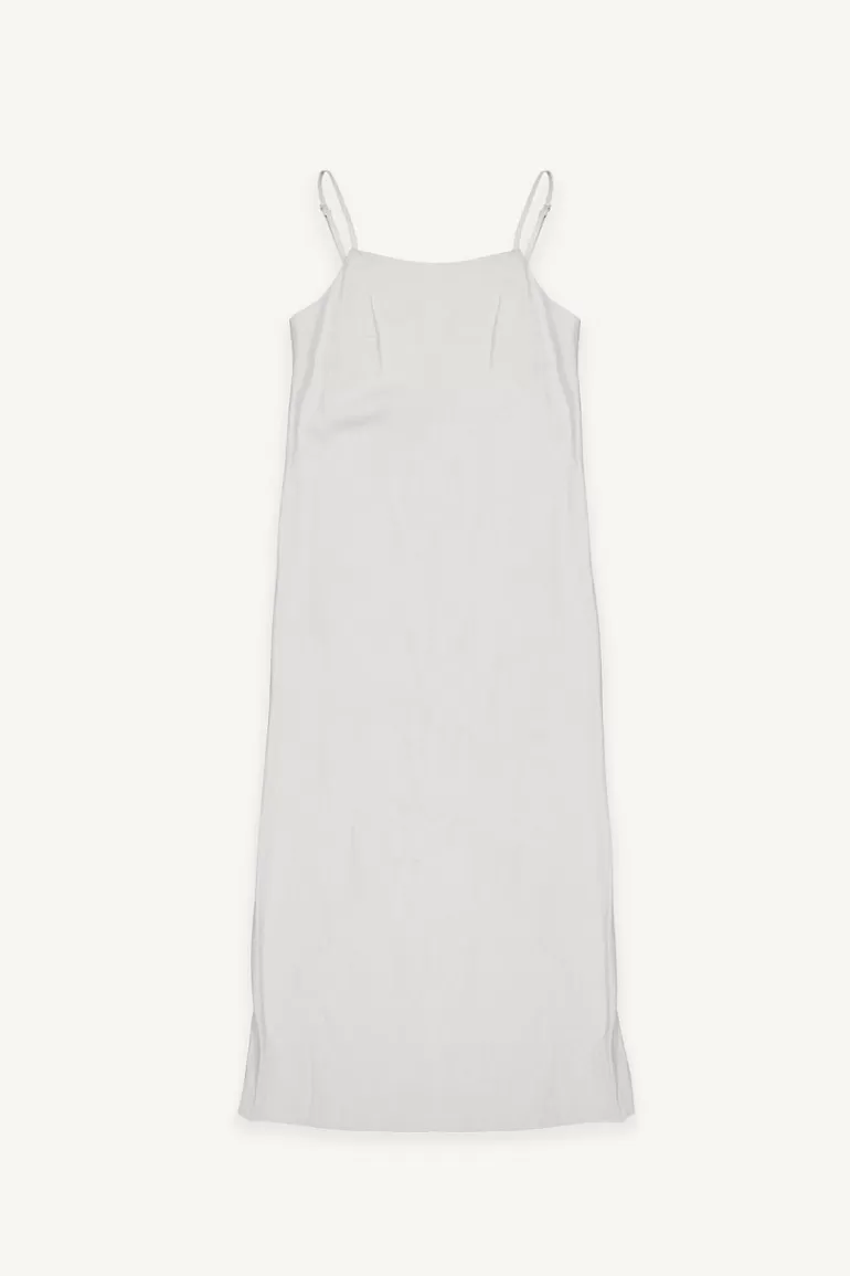 Women Olive Clothing Kasumi Linen Dress, Blue