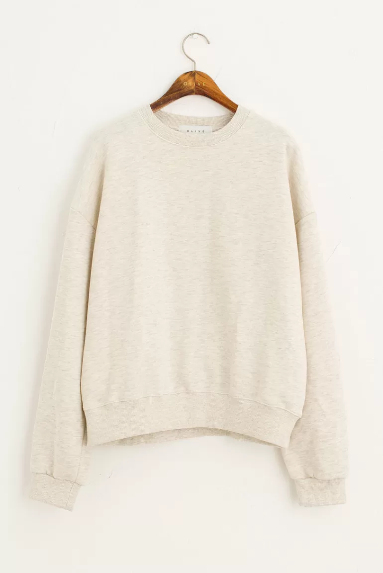 Women Olive Clothing Kiko Sweatshirt, Oat