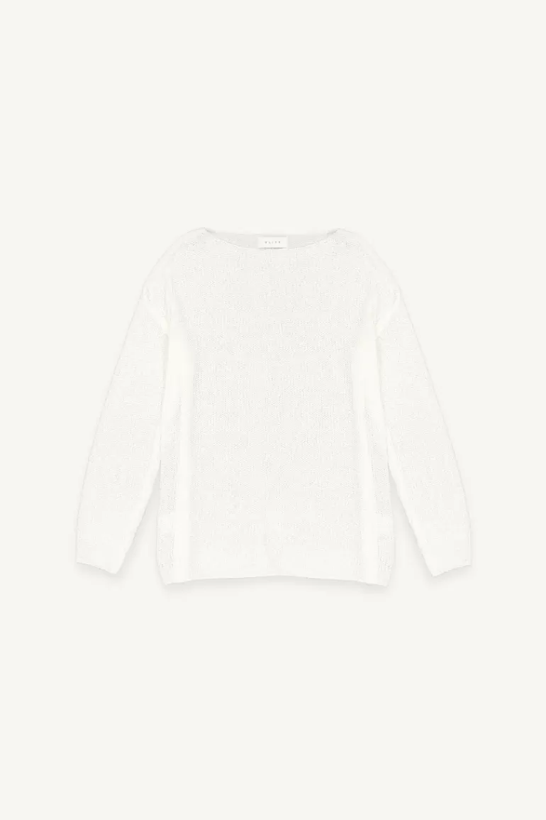 Women Olive Clothing Mari Hachi Jumper, Ivory