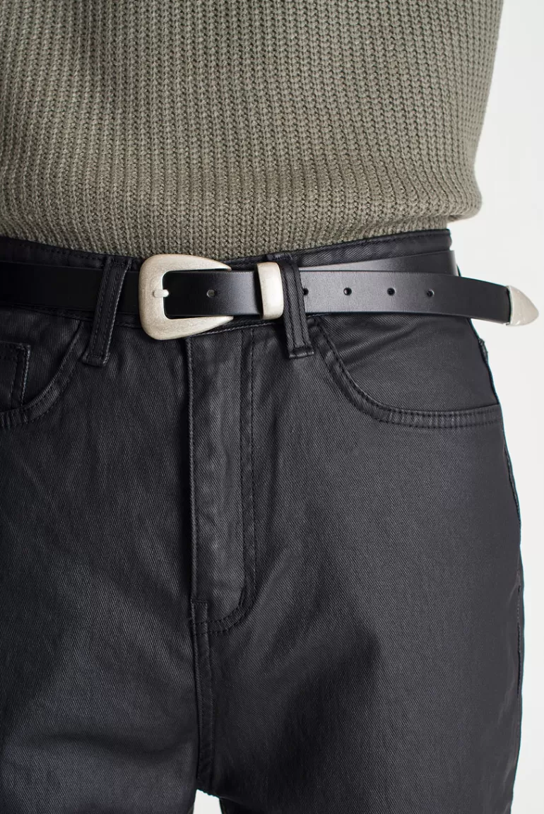 Men Olive Clothing Menswear | Billy Belt, Black