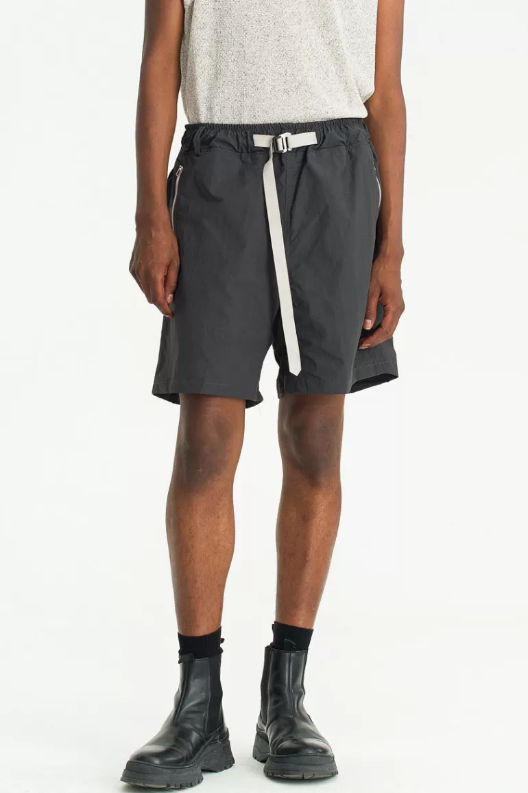 Men Olive Clothing Menswear | Block Shorts, Charcoal