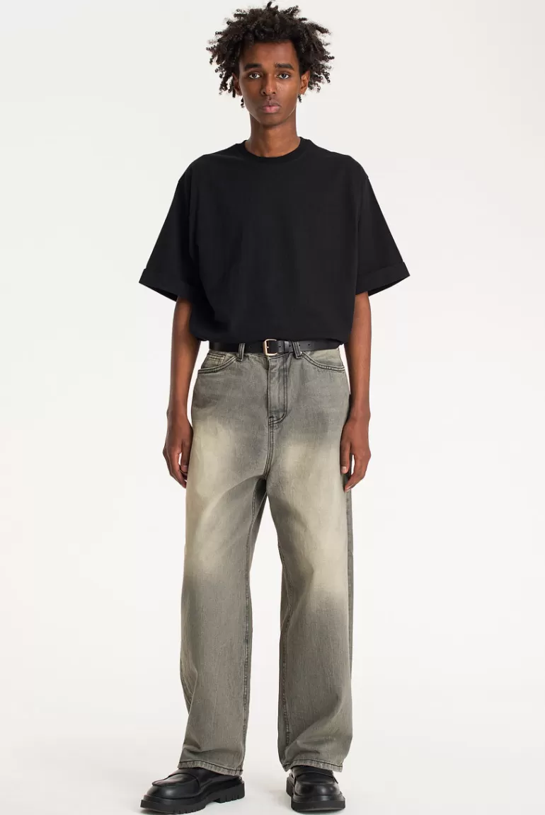 Men Olive Clothing Menswear | Drifter Jeans, Blue Green
