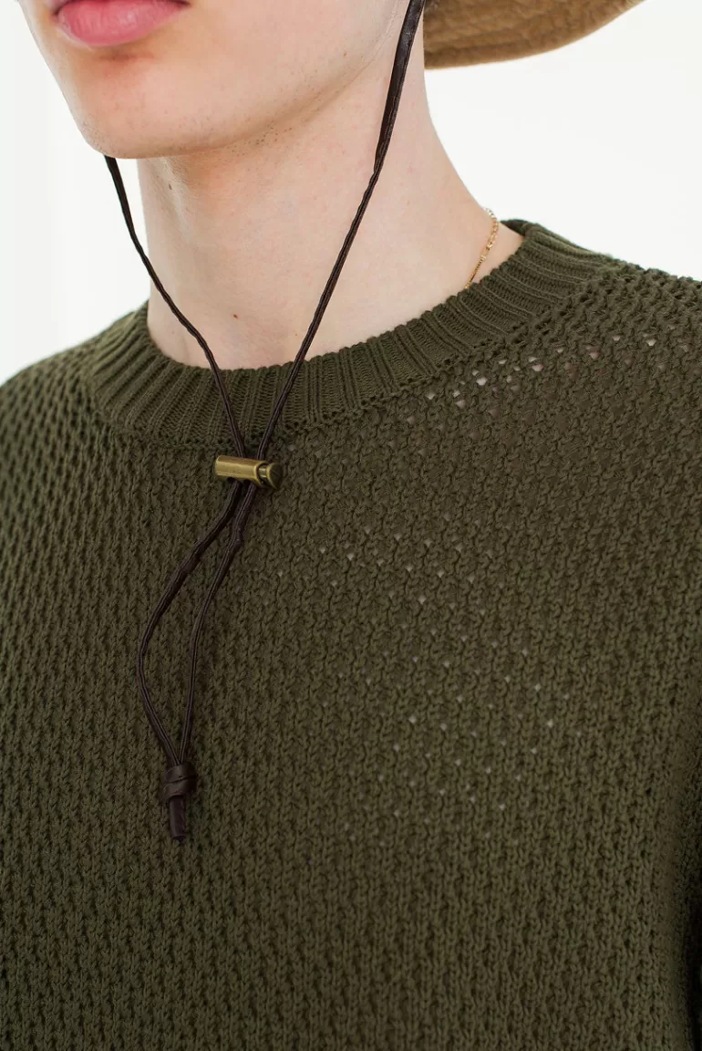 Men Olive Clothing Menswear | Kochi Knit Ii, Khaki