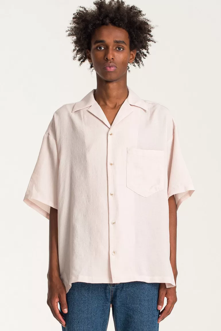 Men Olive Clothing Menswear | Komori Shirt, Bone