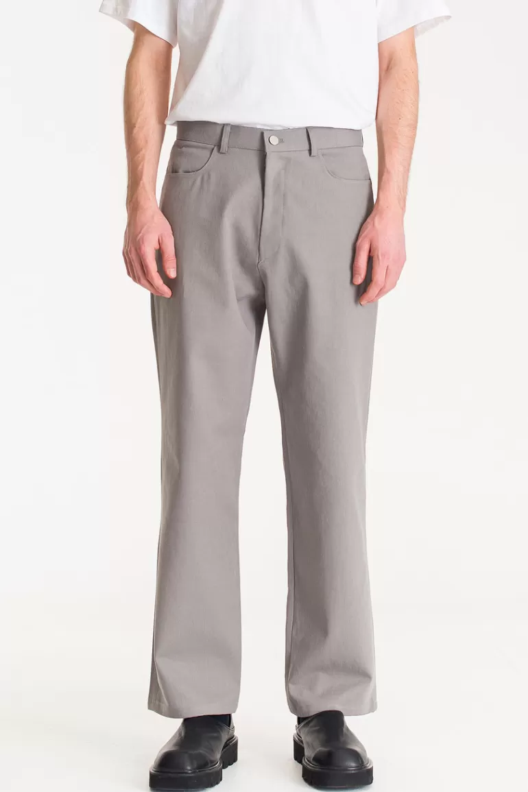 Men Olive Clothing Menswear | Kompakt Pants, Grey