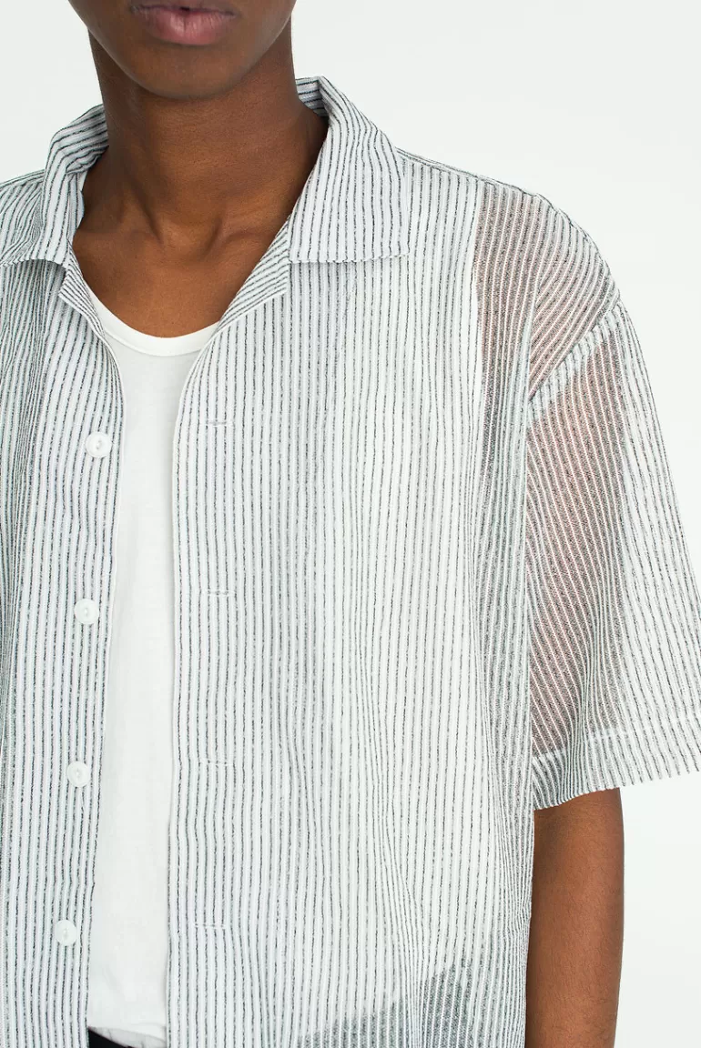 Men Olive Clothing Menswear | Kyuka Shirt, Grey
