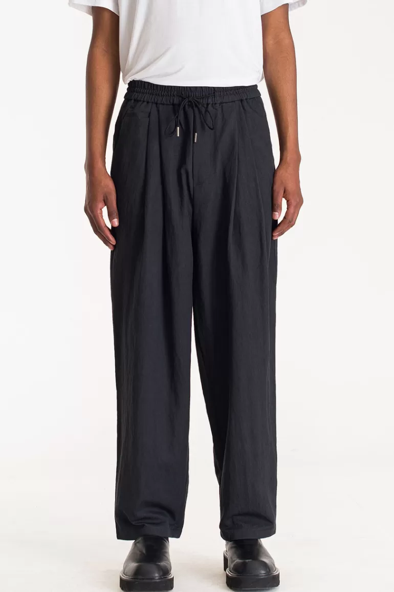 Men Olive Clothing Menswear | Lounge Banding Pants, Navy