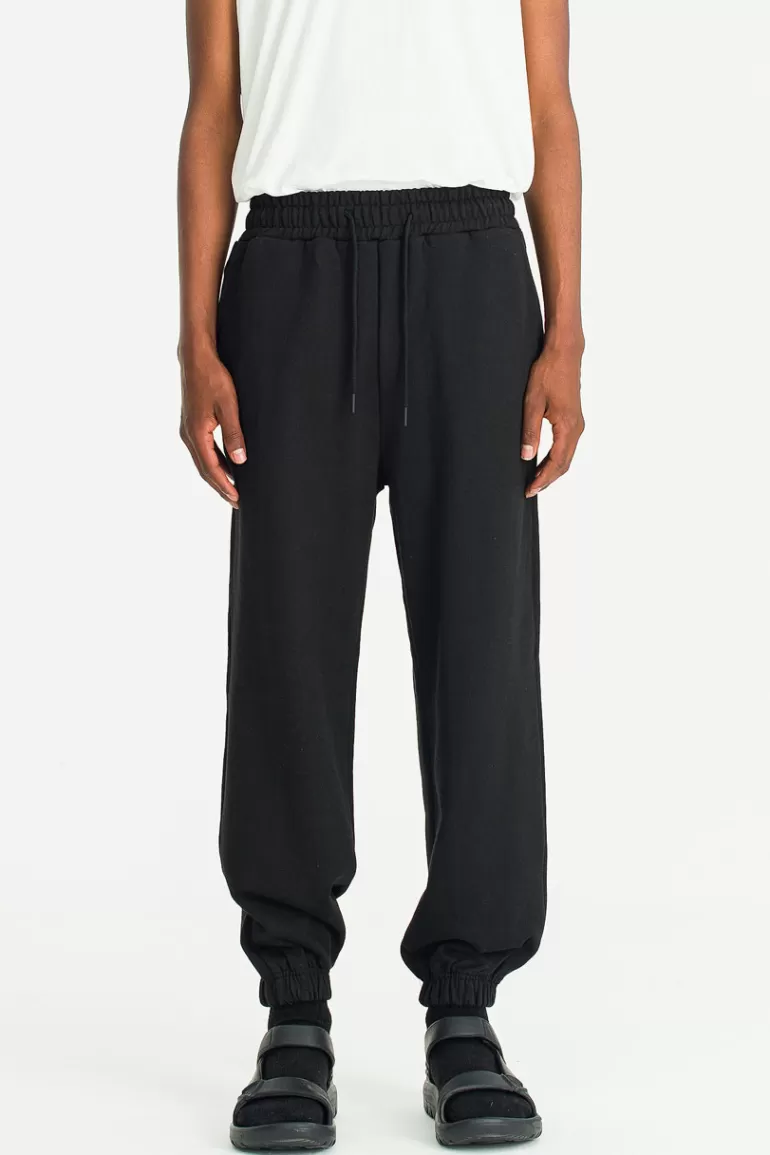 Men Olive Clothing Menswear | Luxe Joggers, Black
