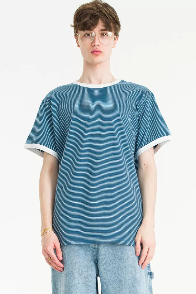Men Olive Clothing Menswear | Marine Tee, Blue