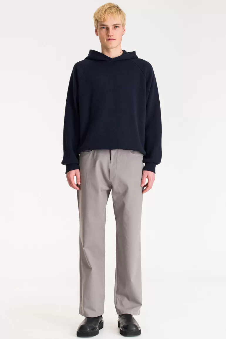 Men Olive Clothing Menswear | Minimal Hoodie, Navy