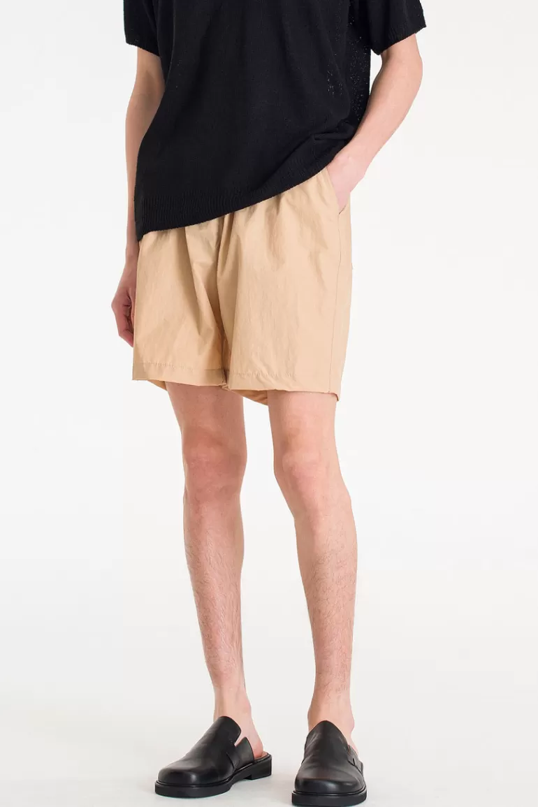 Men Olive Clothing Menswear | Pastel Shorts, Cream
