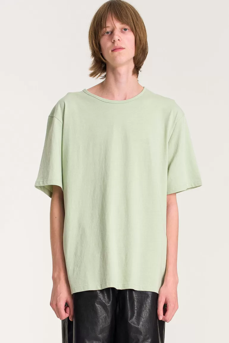 Men Olive Clothing Menswear | Soyeux Tee, Mint