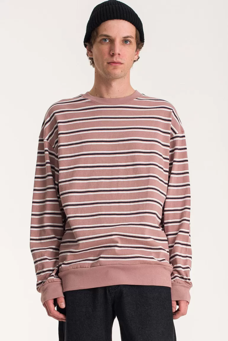 Men Olive Clothing Menswear | Three Stripe Tee, Pink