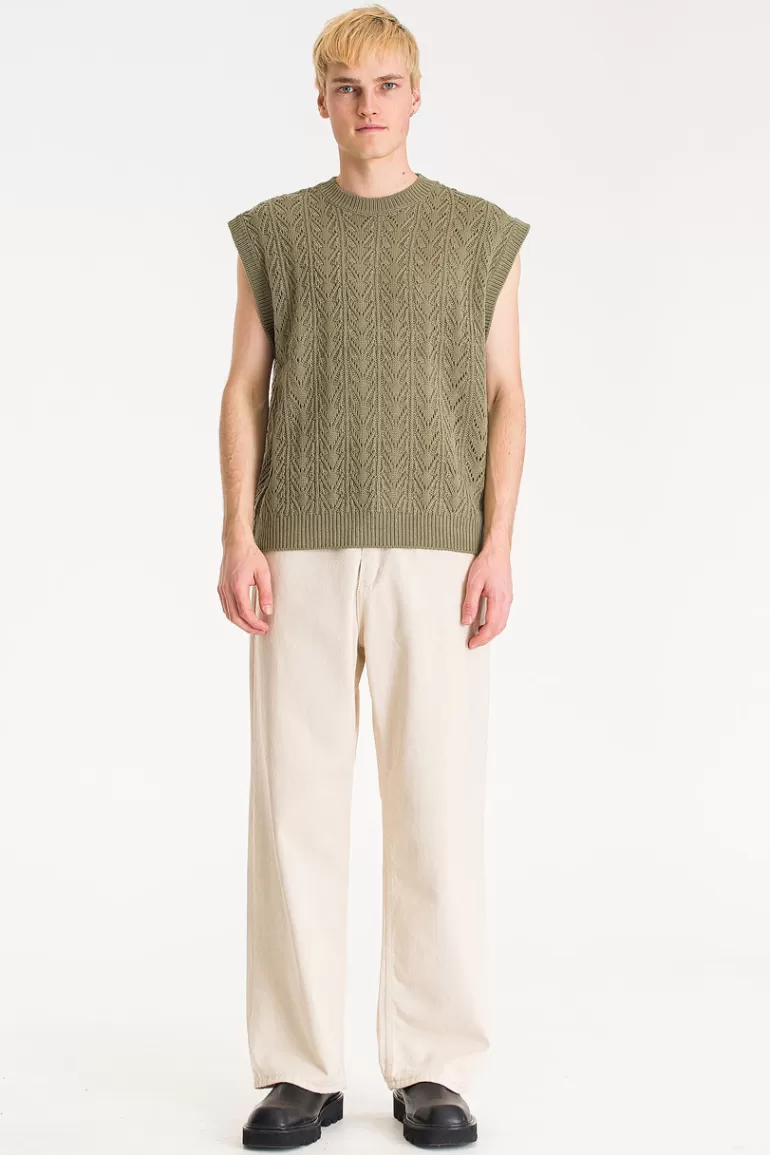 Men Olive Clothing Menswear | Totem Vest, Green