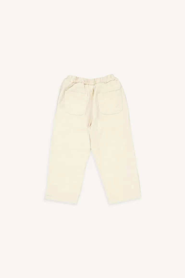 Kids Olive Clothing Mini Olive | Cotton Chino, Ivory