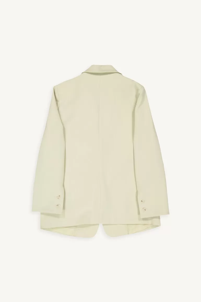 Women Olive Clothing Nori Buttoned Jacket, Mint
