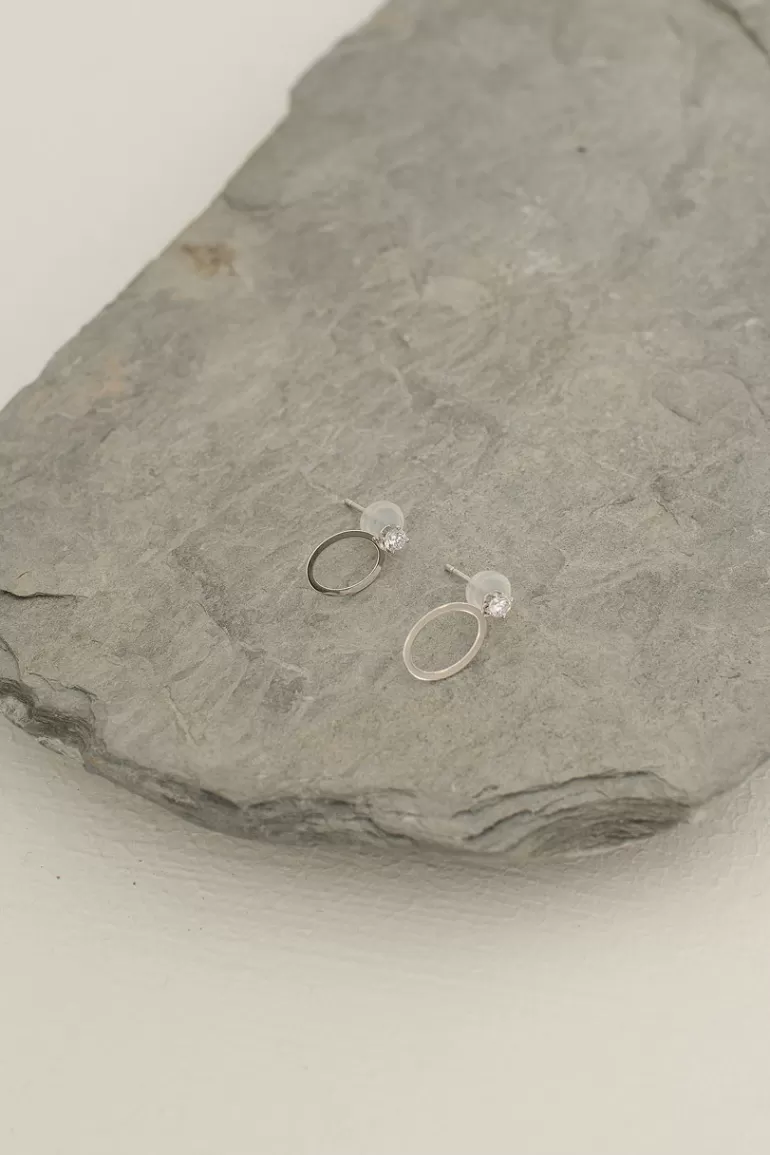 Women Olive Clothing Orion Earrings, Sterling Silver