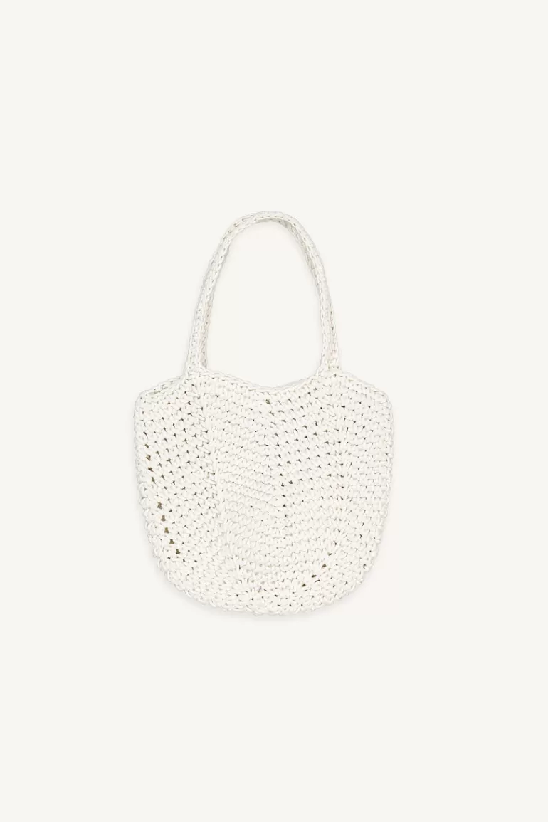 Women Olive Clothing Picnic Bag, Ivory
