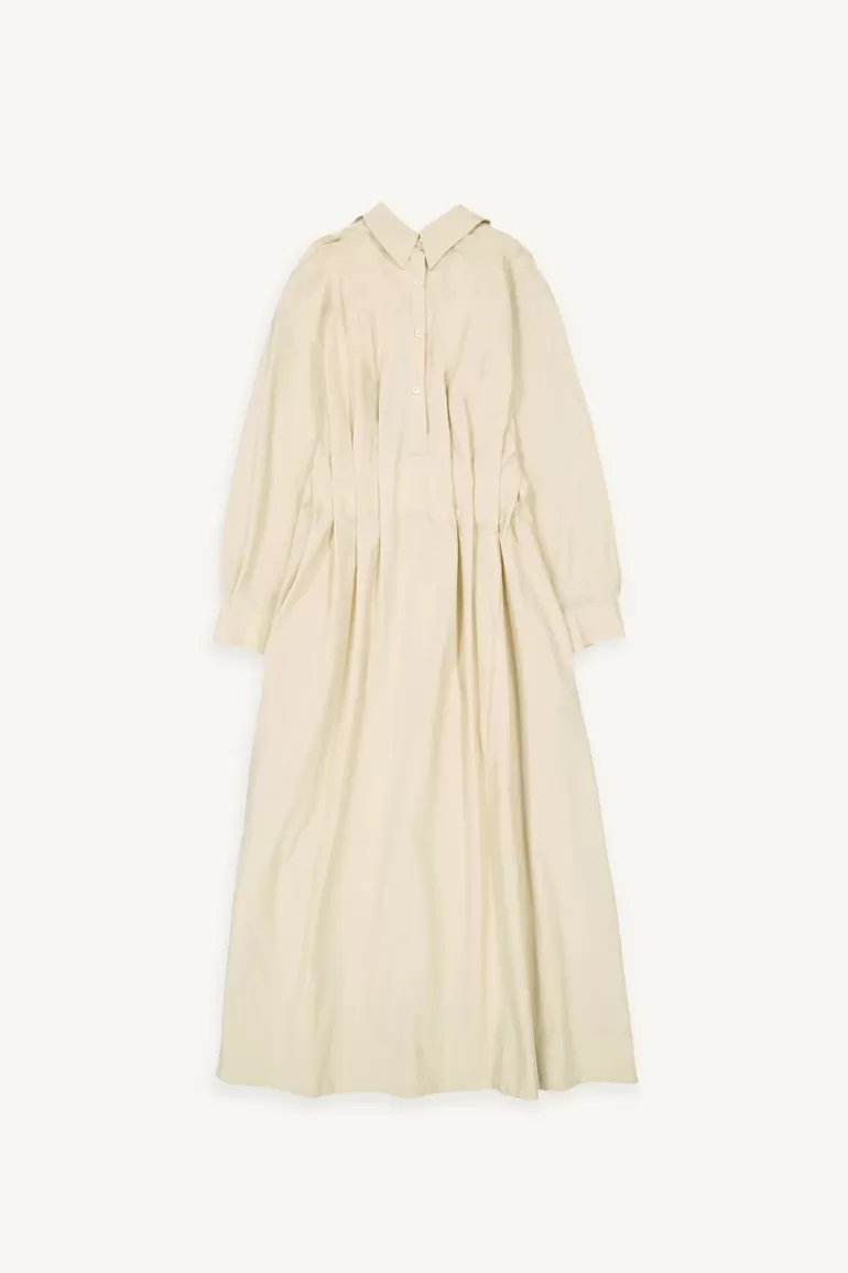 Women Olive Clothing Roa Shirt Dress, Beige