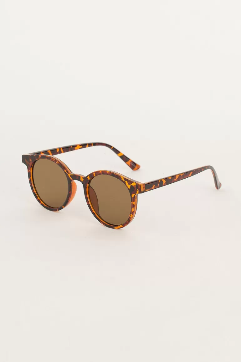 Women Olive Clothing Ruby Sunglasses, Leopard