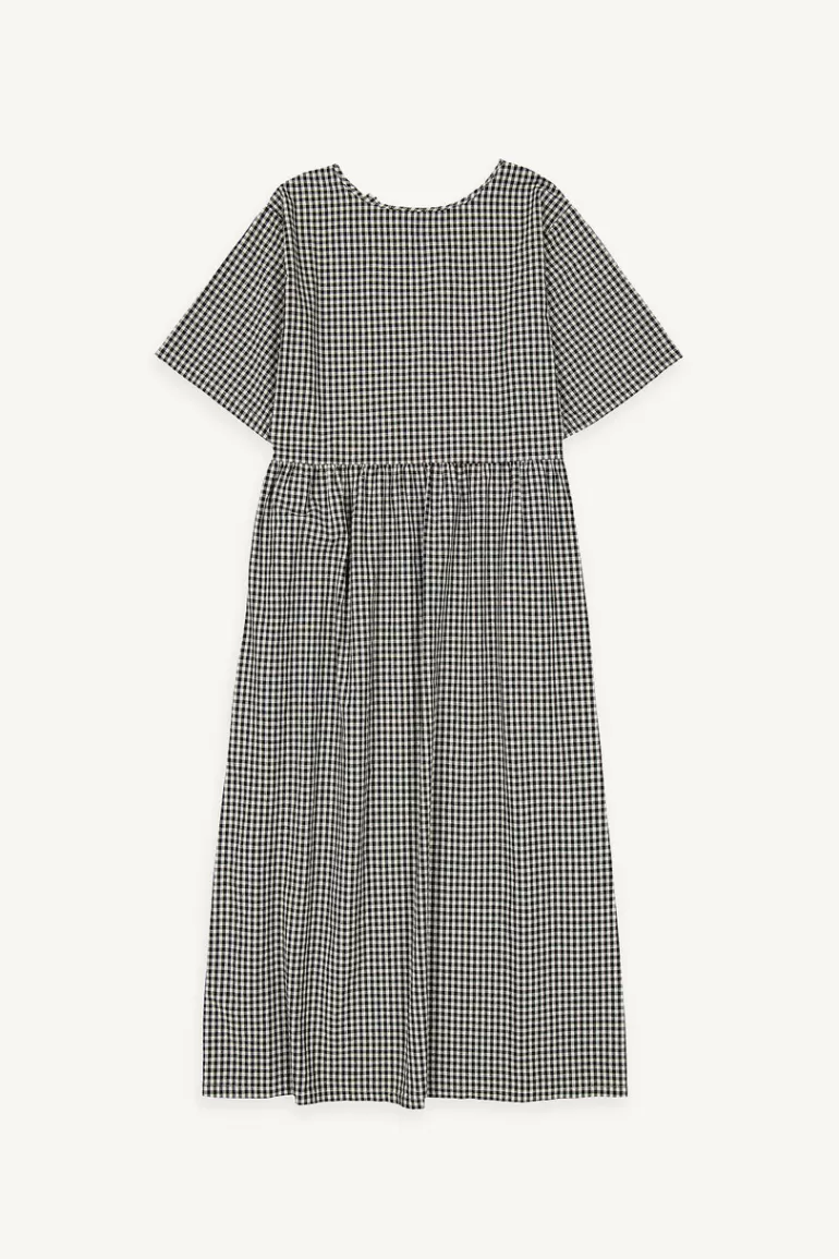 Women Olive Clothing Sadie Ribbon Back Dress, Black