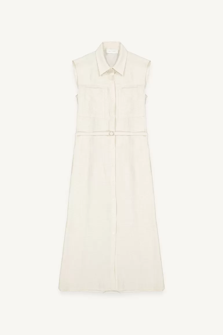 Women Olive Clothing Sadie Shirt Dress, Oat