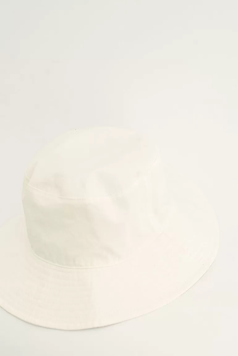 Women Olive Clothing Safari String Hat, White
