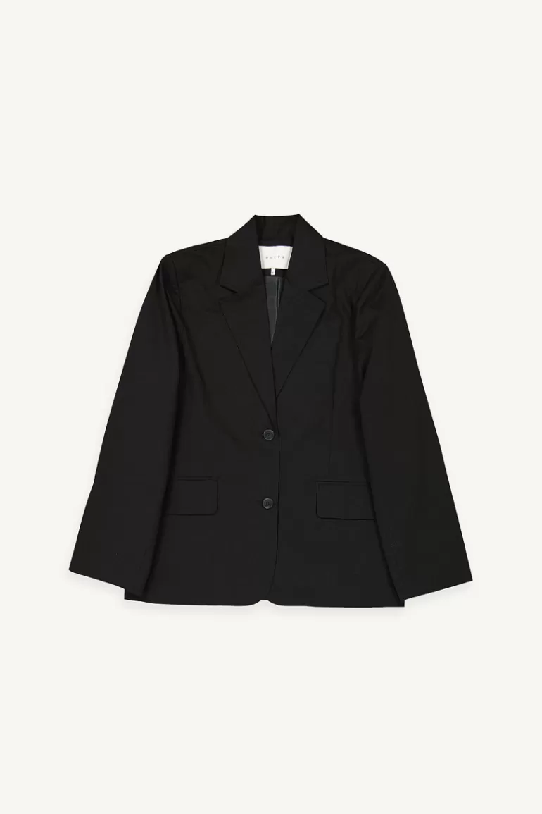 Women Olive Clothing Shoko Simple Jacket, Black