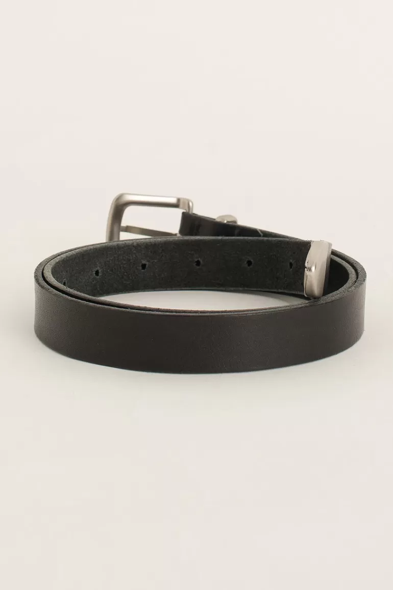 Women Olive Clothing Square D Belt, Black