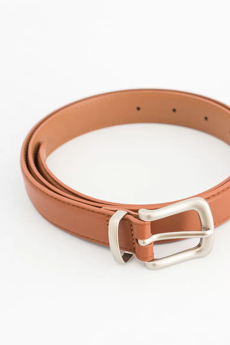 Women Olive Clothing Suki Daily Smart Belt, Tan