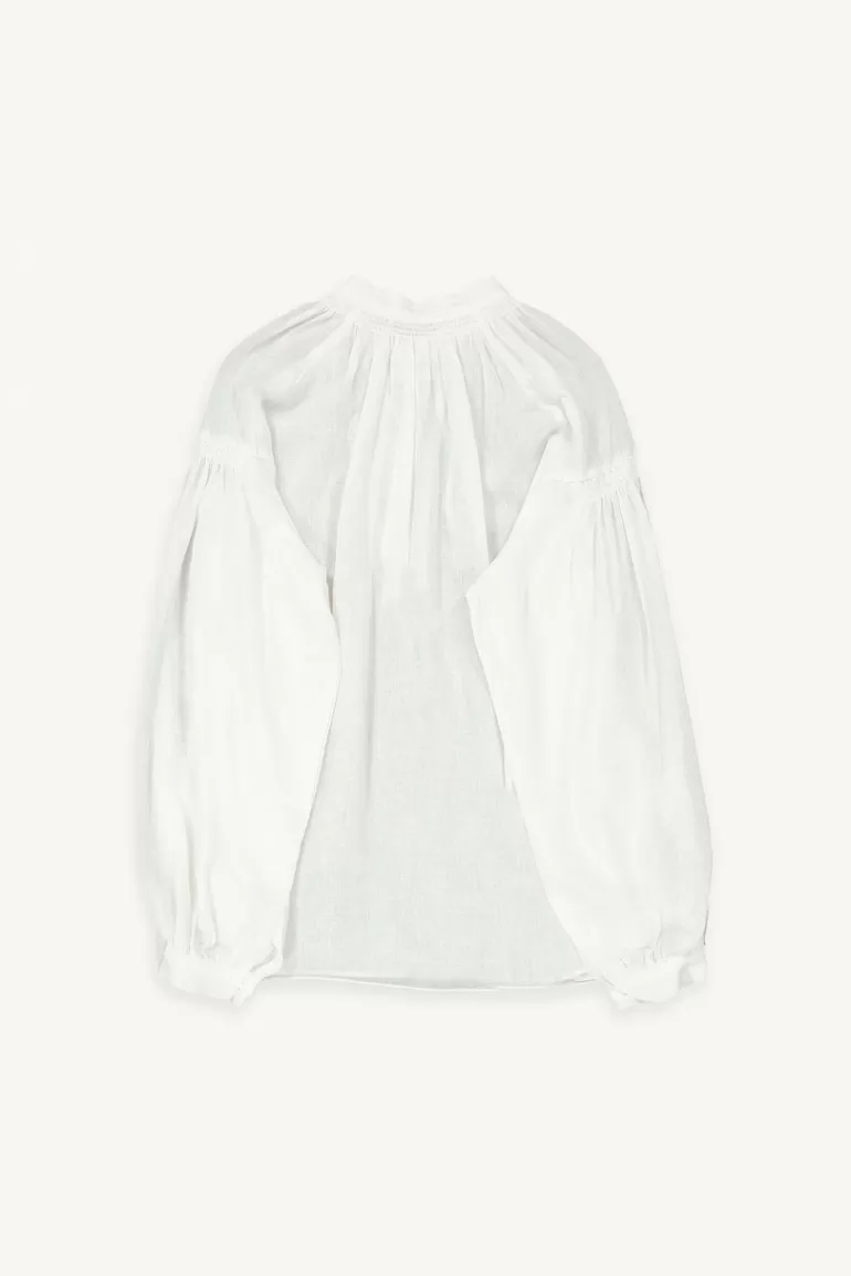 Women Olive Clothing Tunic Blouse, Ivory