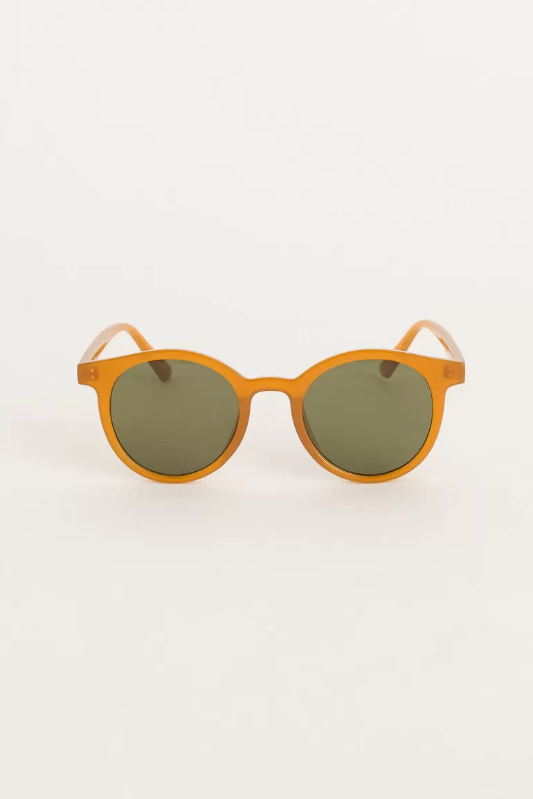 Women Olive Clothing Uyuni Sunglasses, Brown