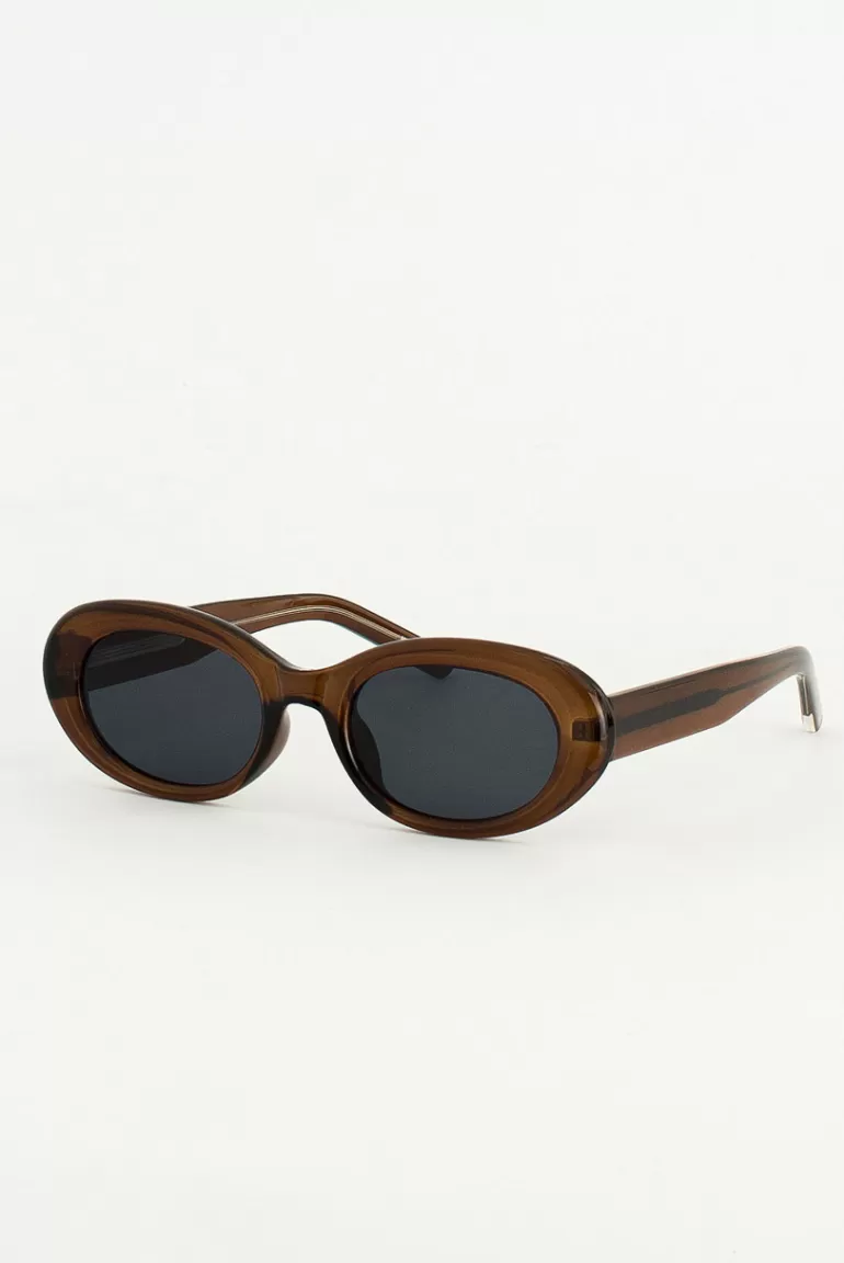 Women Olive Clothing Vincent Sunglasses, Brown