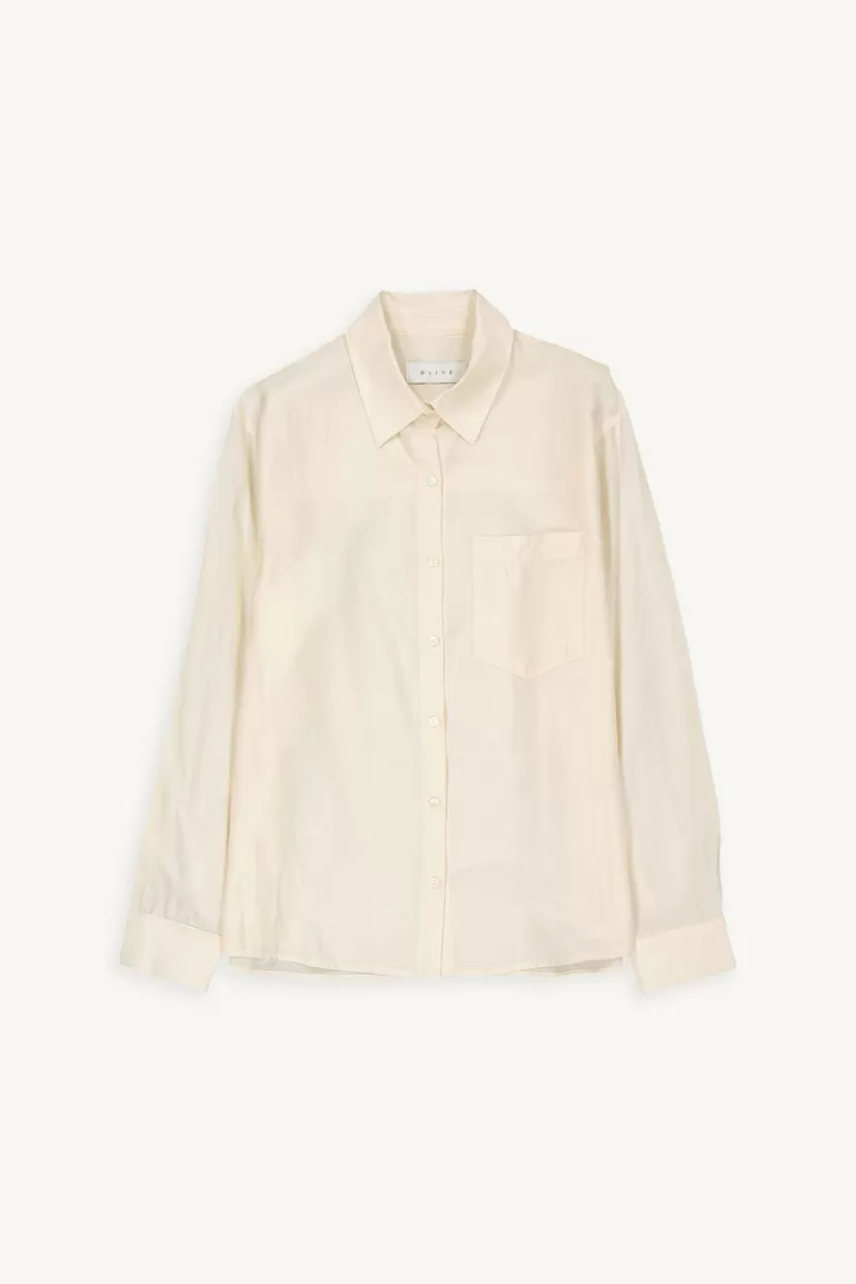 Women Olive Clothing Yuha Simple Shirt, Beige