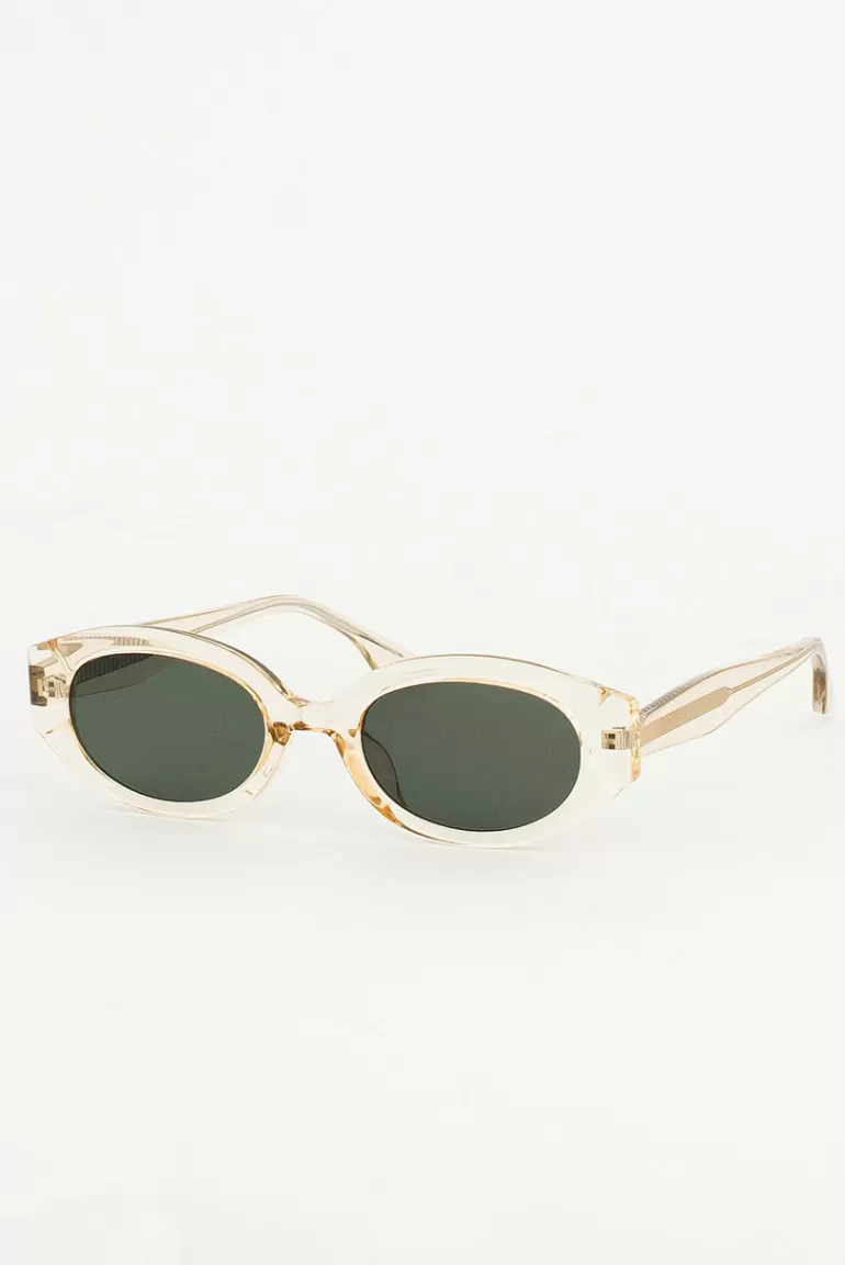 Women Olive Clothing Zeny Sunglasses, Transparant Beige